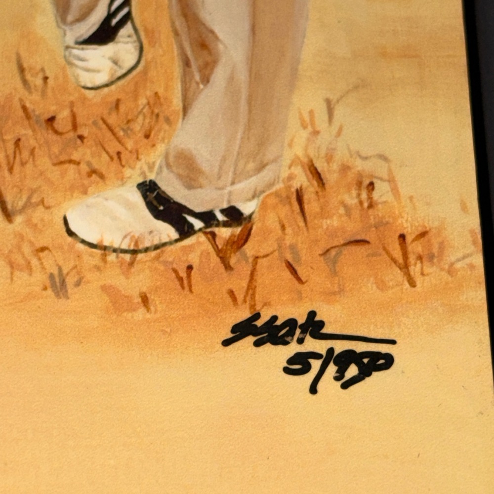 Lexington Studios Sandra Satz A Swing Golf Wood Picture Frame 5x7 Bill Campbell - Picture 16 of 16